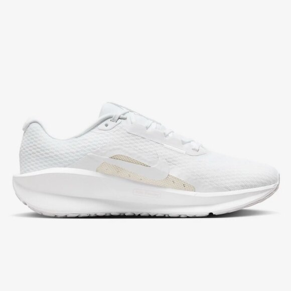 NIKE Women's Downshifter 13 Road Running Shoes Size US 8 In White Platinum Tint - Picture 1 of 11